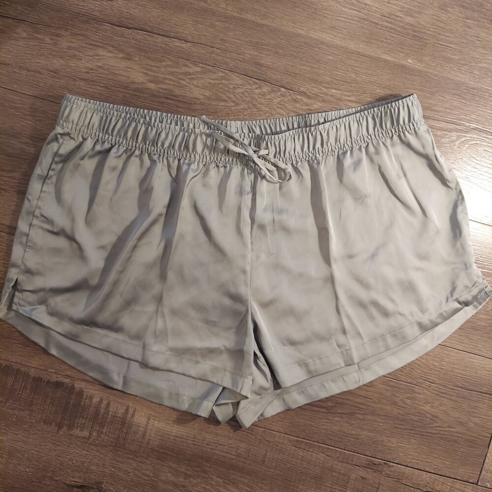 NWT Auden Light Green Sleep Shorts Soft Lounge Pajama Bottoms Size XL - Picture 2 of 5